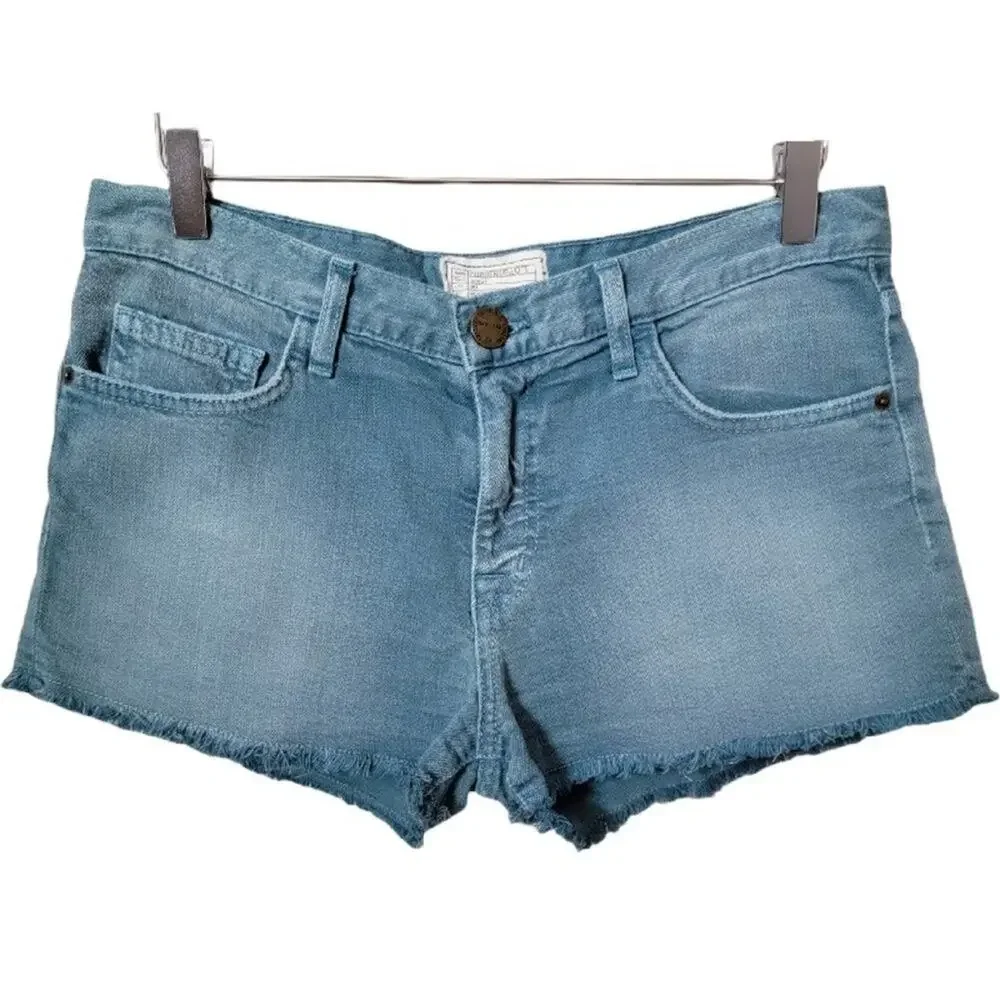 Current/Elliot Cutoff Denim Jean Shorts - Picture 1 of 14